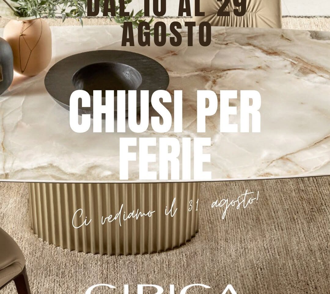 Chiuso per ferie Giriga